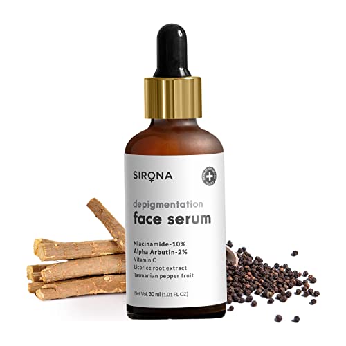 Sirona 10% Niacinamide Face Serum – 30ml | Fades Dark Spots, Hydrates & Brightens All Skin Types