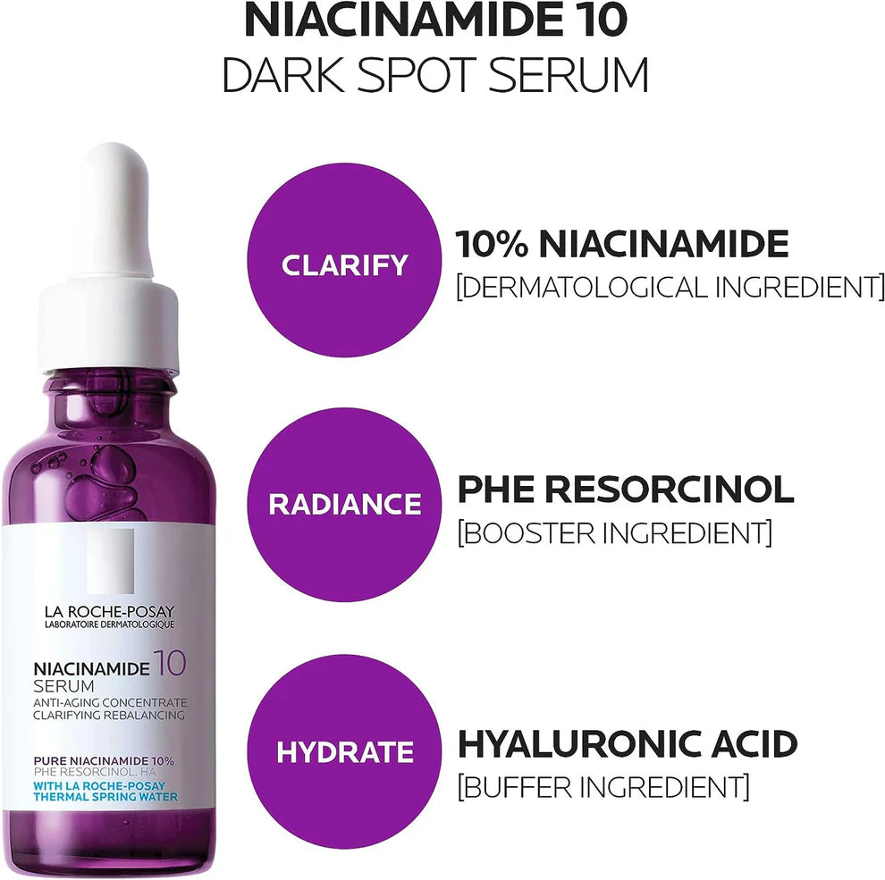 La Roche-Posay Pure Niacinamide 10 Serum – 30ml